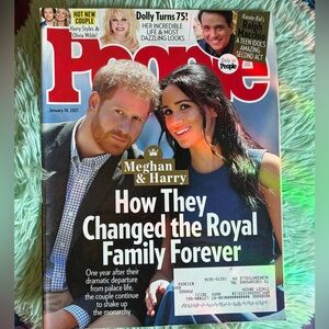 Prince Harry + Meghan Magazine Cover